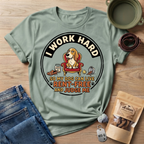 I Work Hard So My Dog Can Live Rent Free And Judge Me T-Shirt