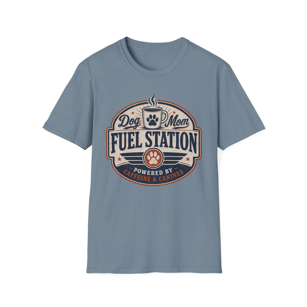Dog Mom Fuel Station T-Shirt