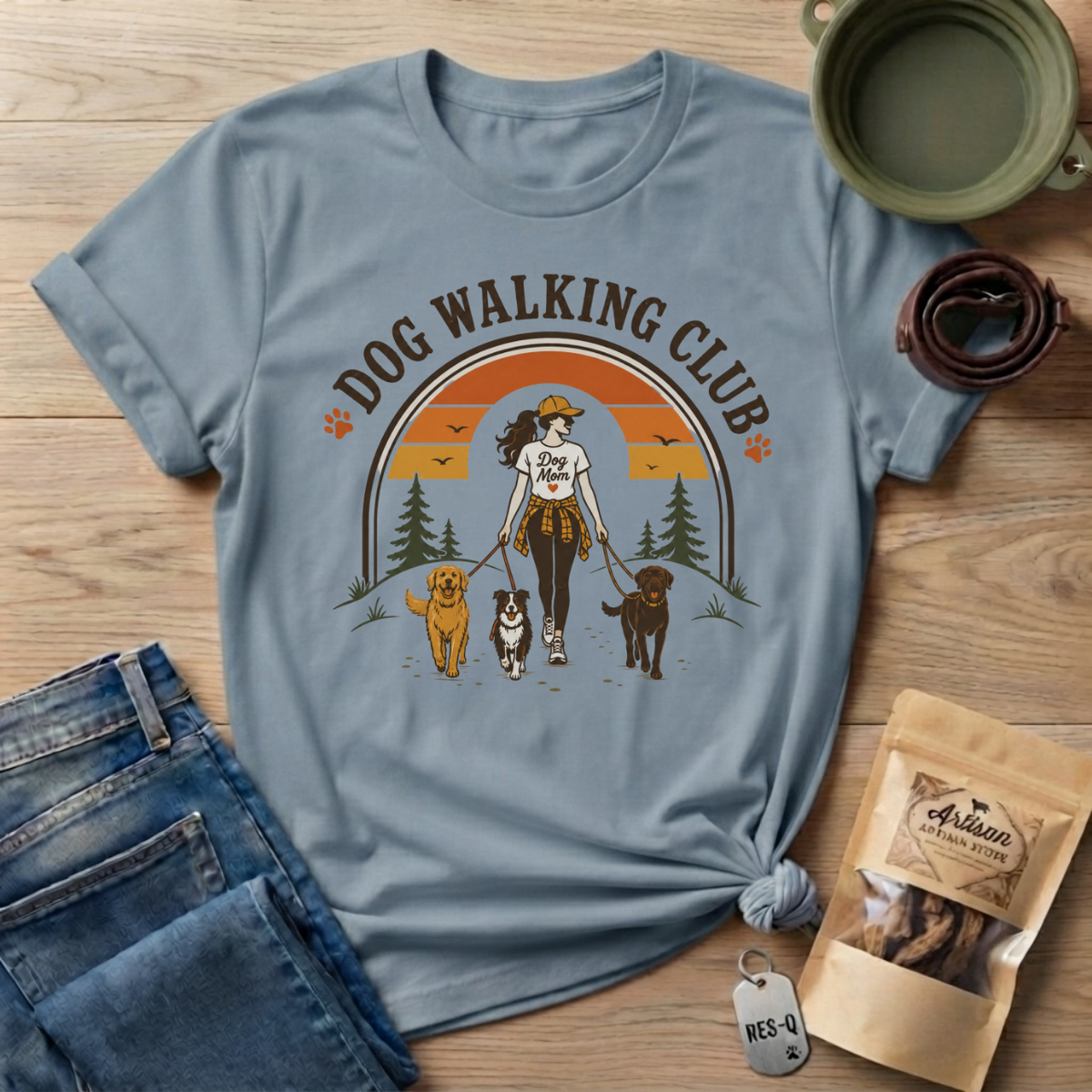 Dog Walking Club T-Shirt