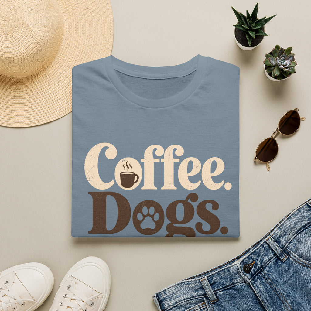 Coffee Dogs Repeat T-Shirt