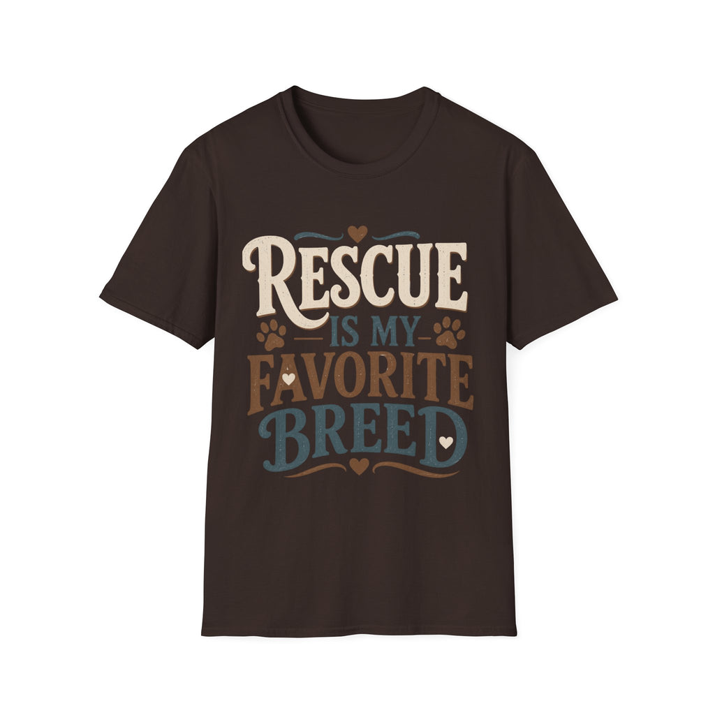 Rescue is My Favorite Breed T-Shirt