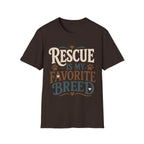 Rescue is My Favorite Breed T-Shirt
