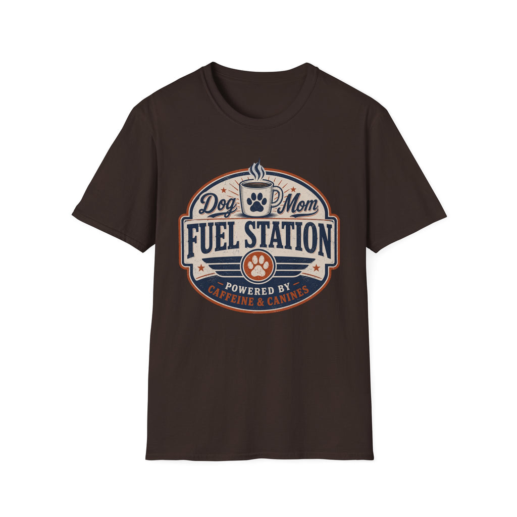 Dog Mom Fuel Station T-Shirt