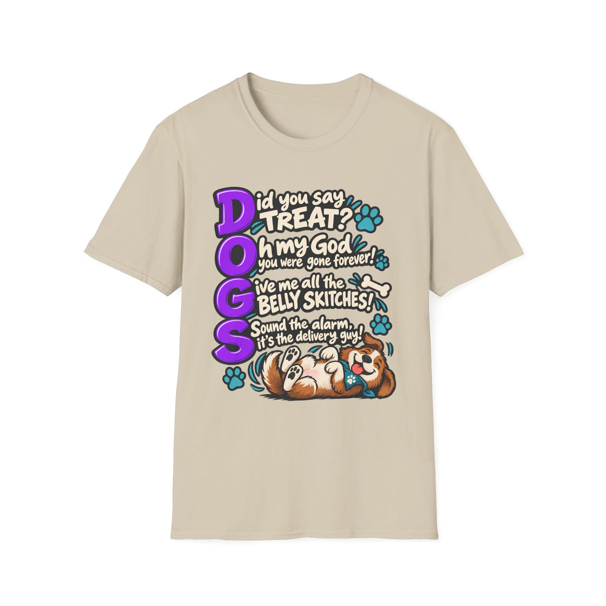 Violet DOGS   T-Shirt