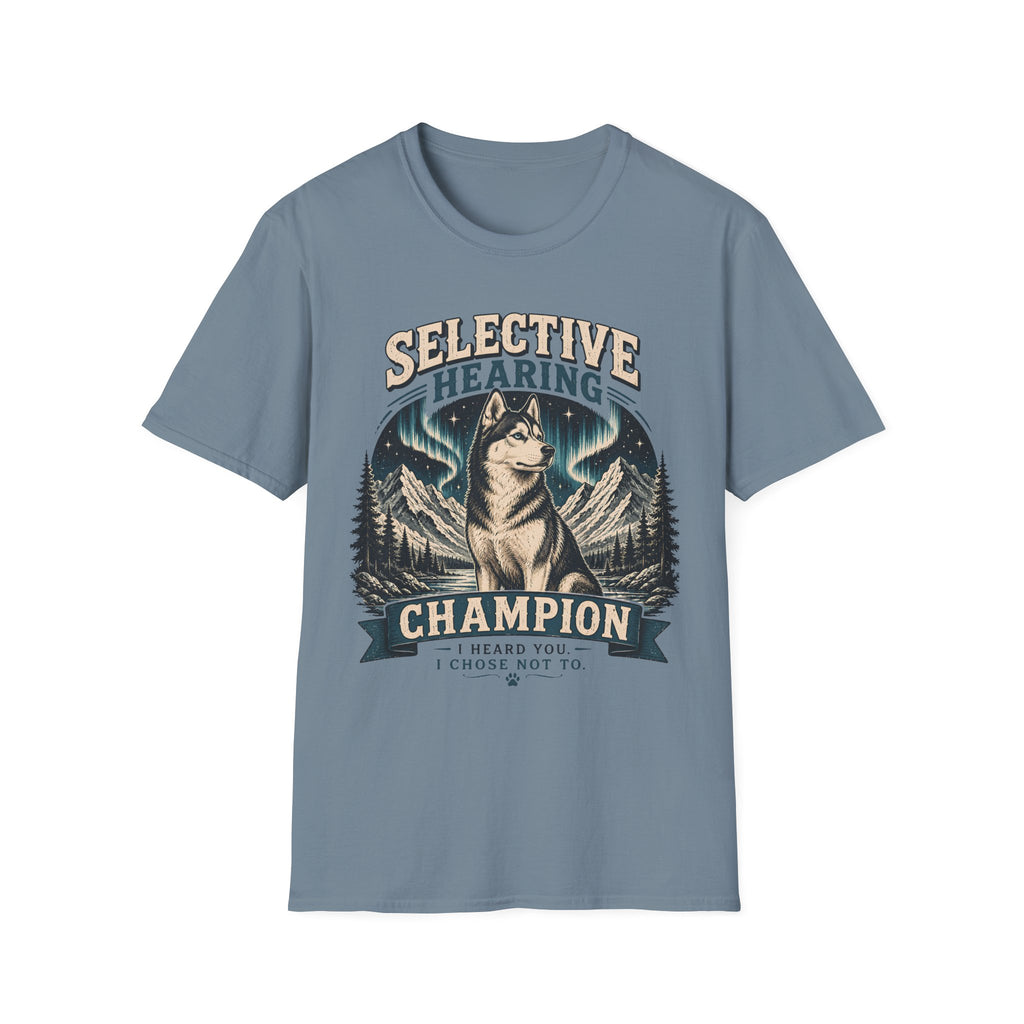 Selective Hearing 2 Dog T-Shirt