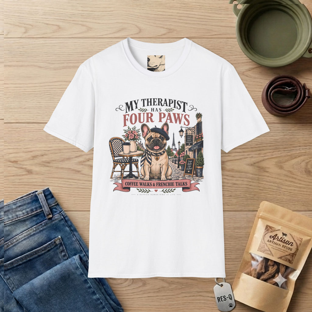 Frenchie Therapist T-Shirt