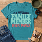 Favorite Family Text T-Shirt