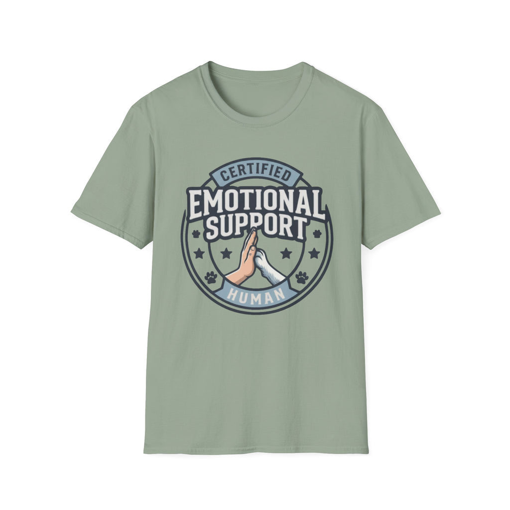 Certified Emotional Support Human T-Shirt