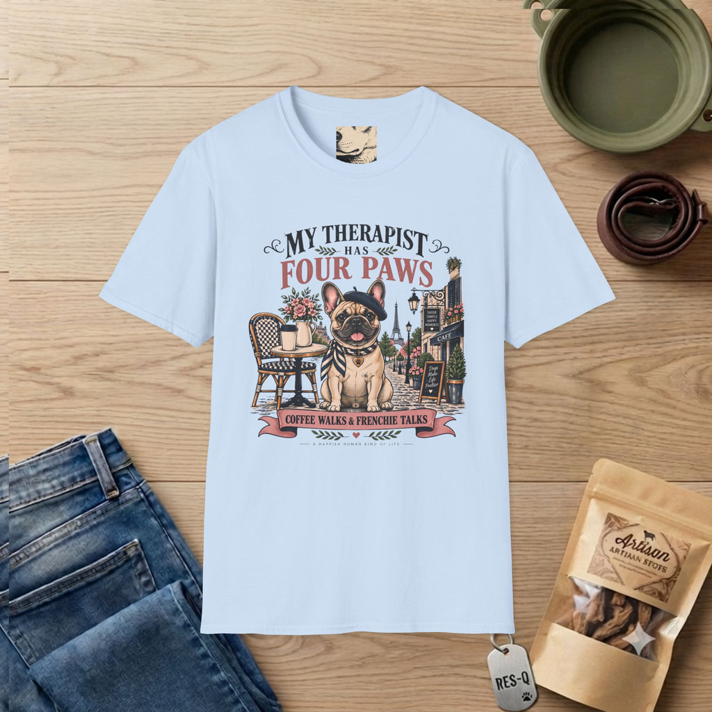 Frenchie Therapist T-Shirt