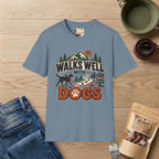 Walks Well Dogs T-Shirt
