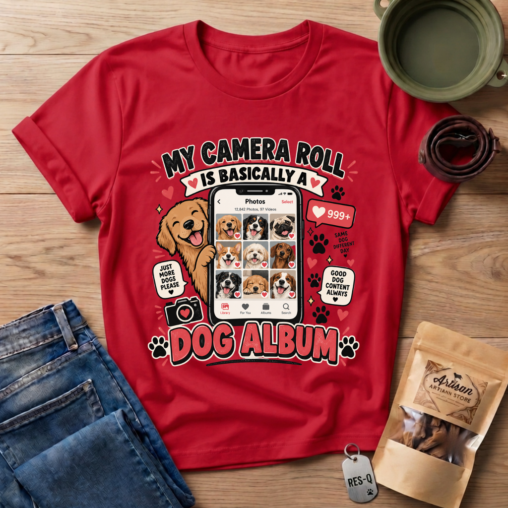 Dog Album T-Shirt