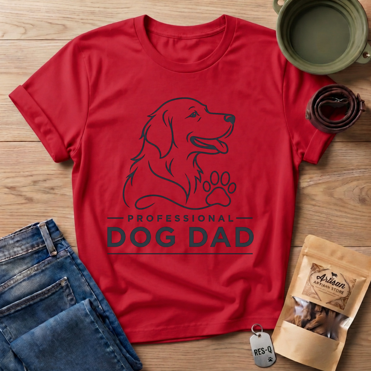 Prof Dog Dad T-Shirt