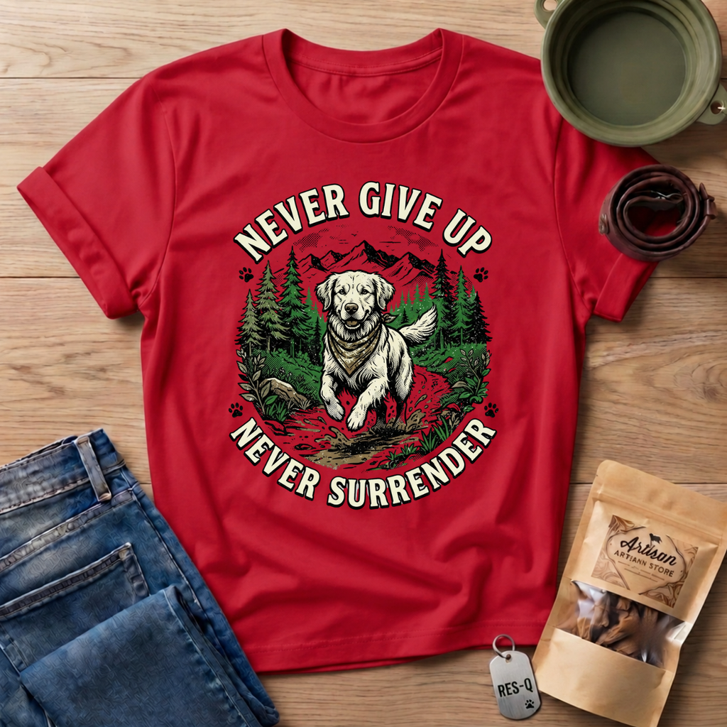Rugged Never Surrender T-Shirt