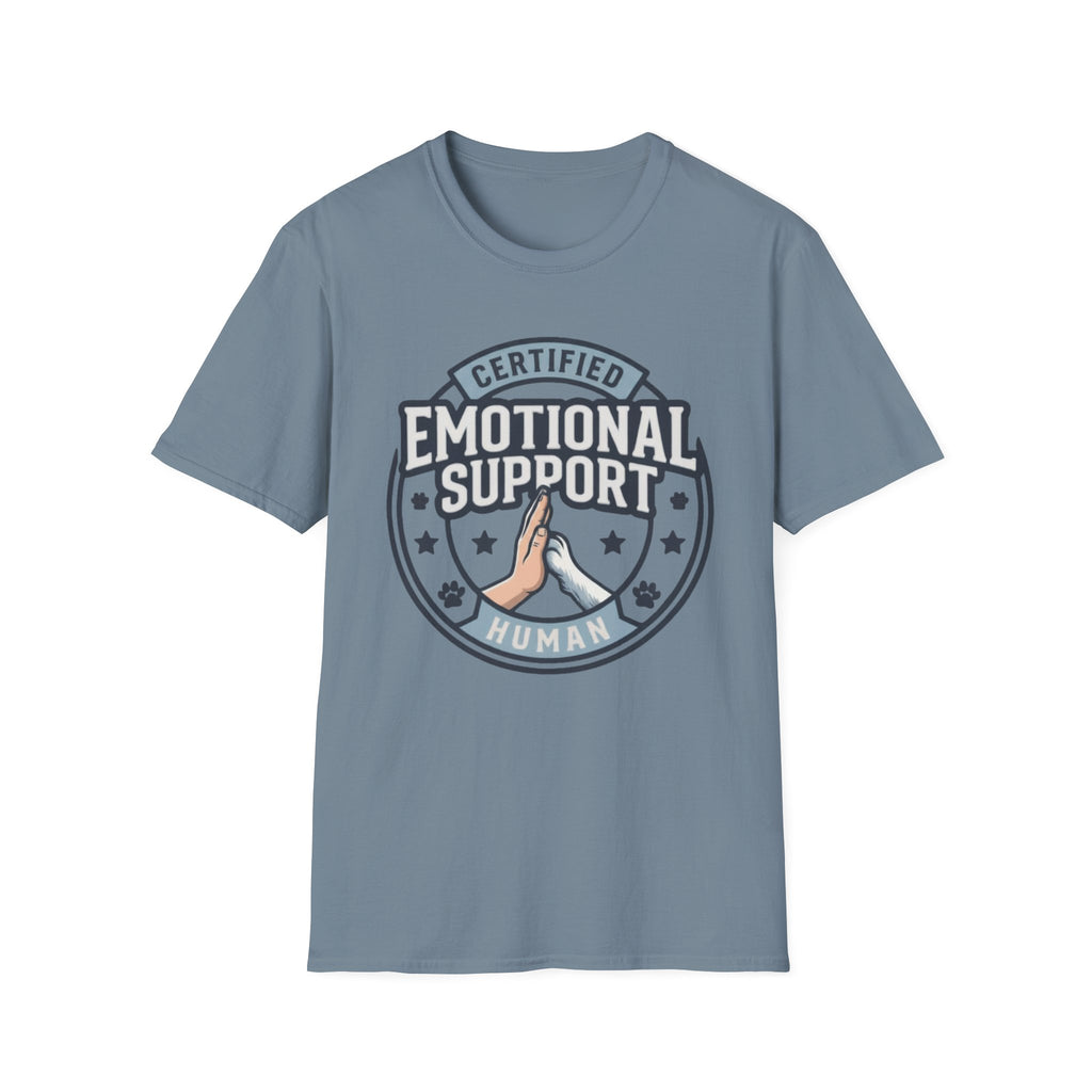 Certified Emotional Support Human T-Shirt