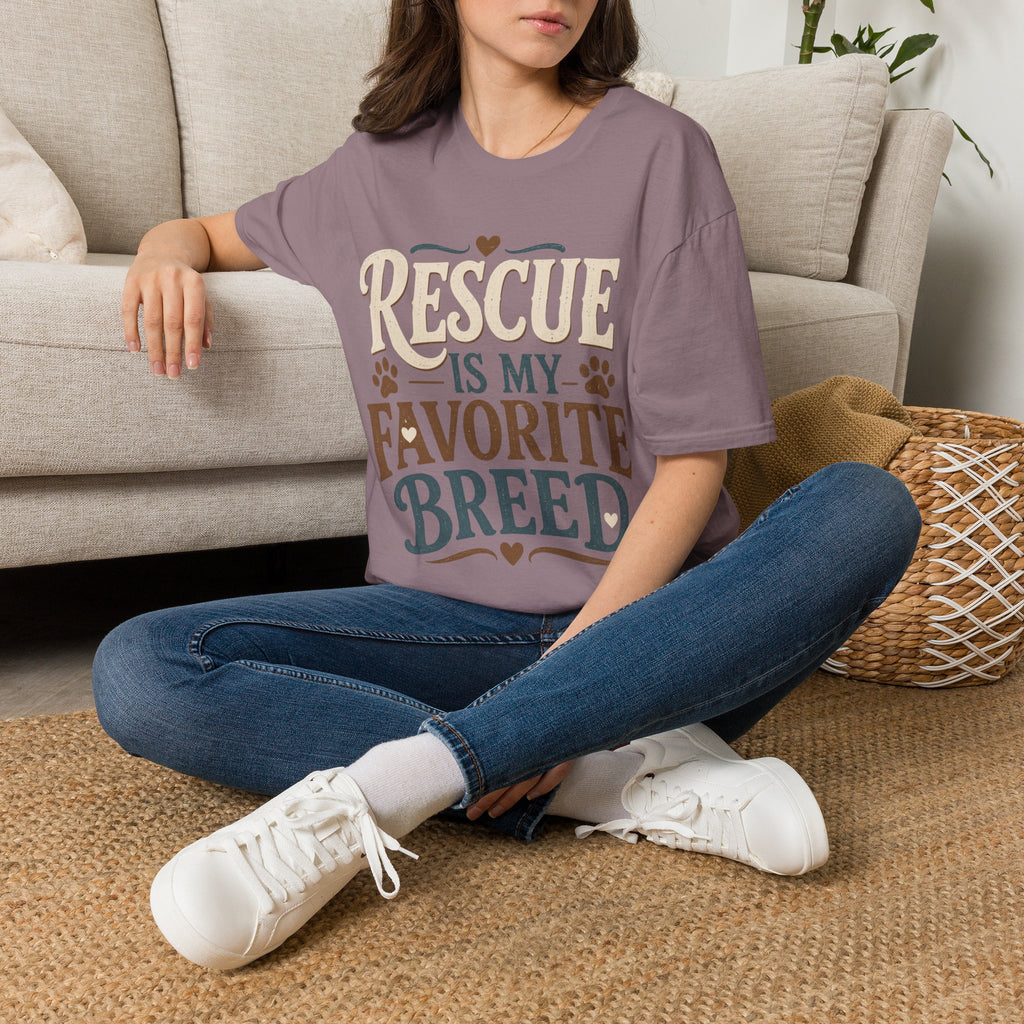 Rescue is My Favorite Breed T-Shirt