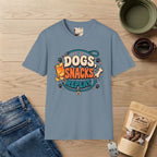 Dogs Snacks Repeat T-Shirt