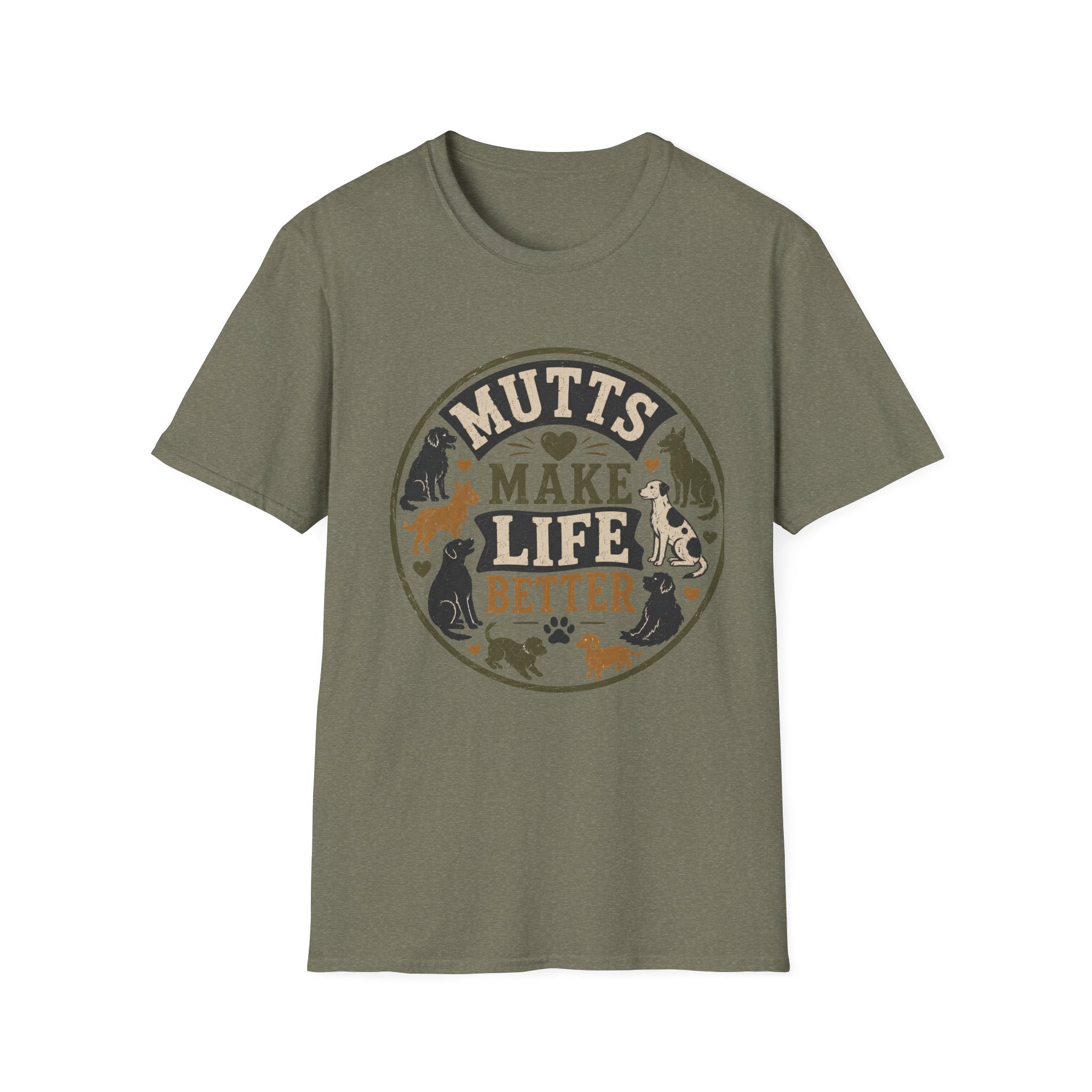 Mutts Make Life Better T-Shirt
