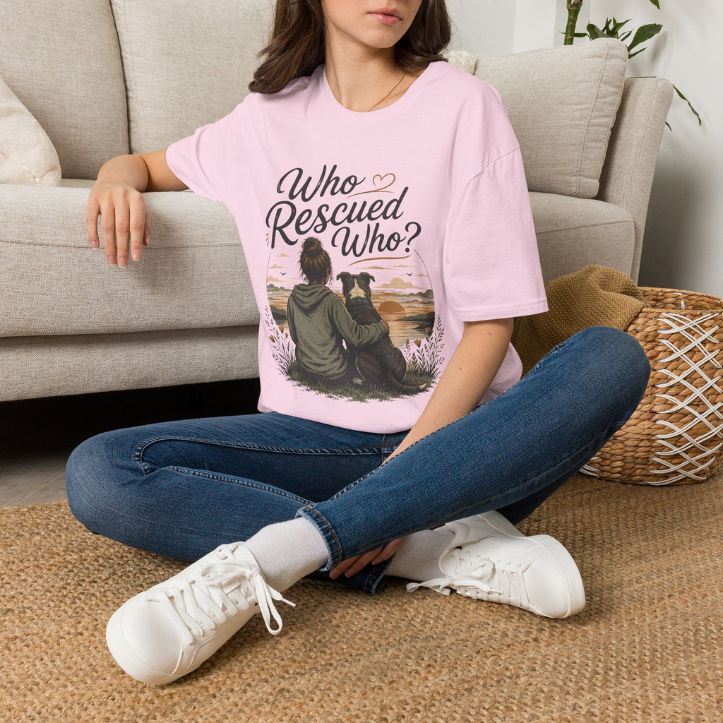 Who Rescued Who T-Shirt