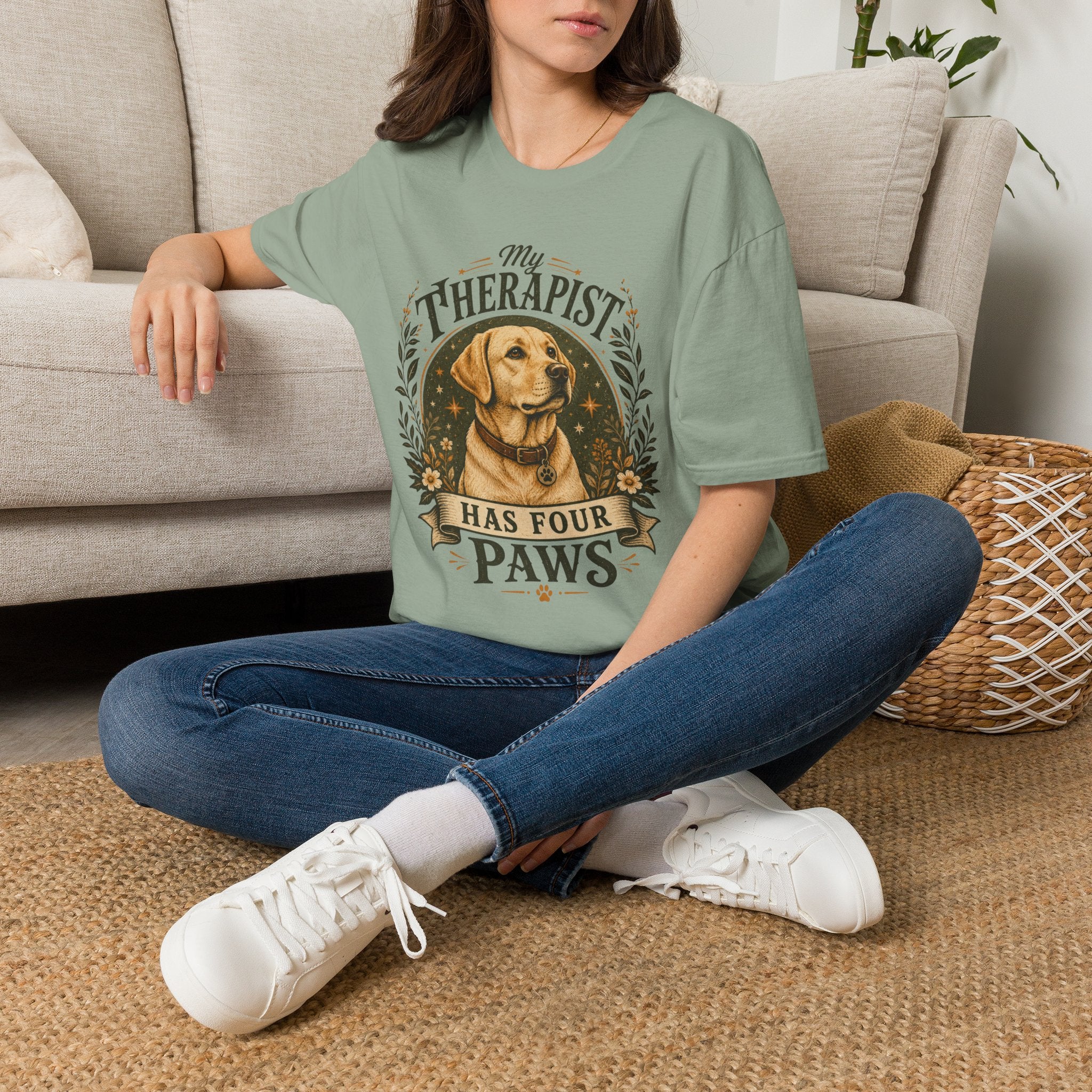 My Therapist Has Four Paws T-Shirt