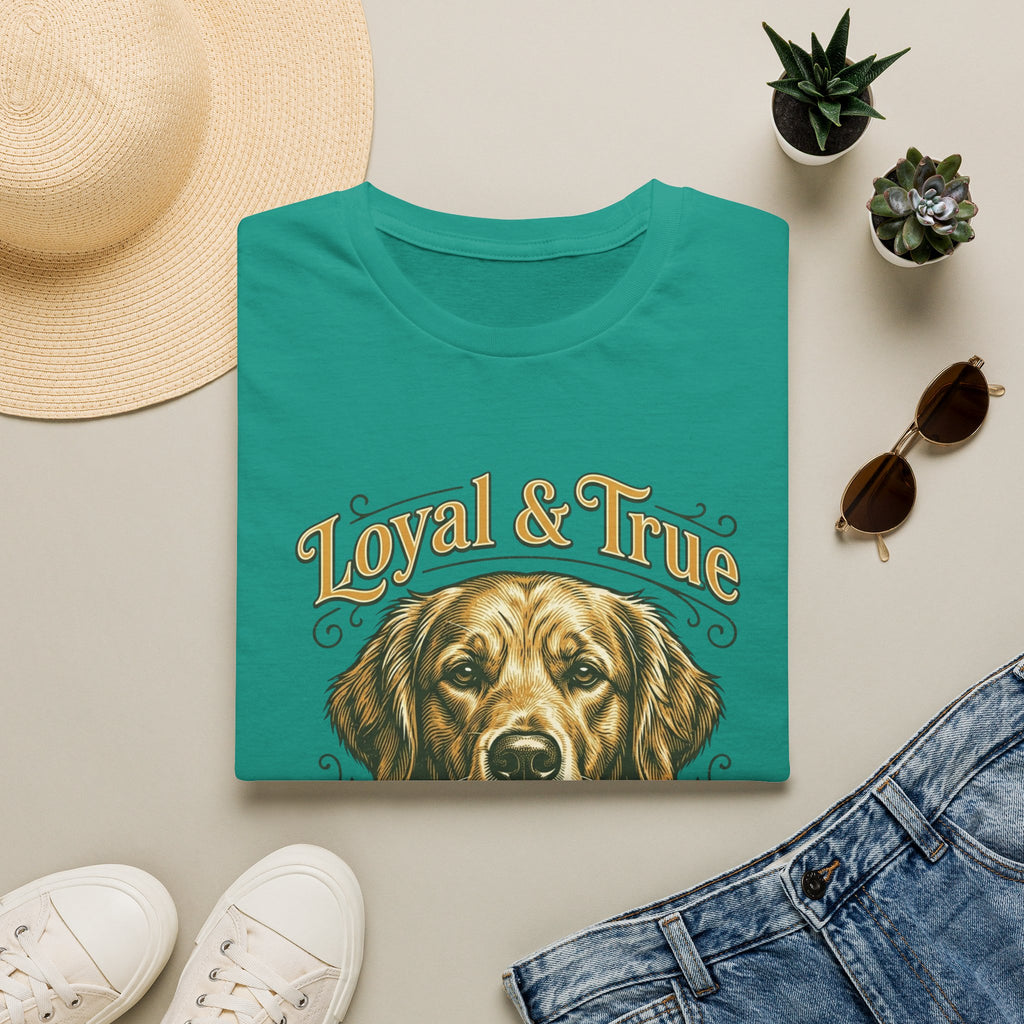 Loyal and True Golden Retriever T-Shirt