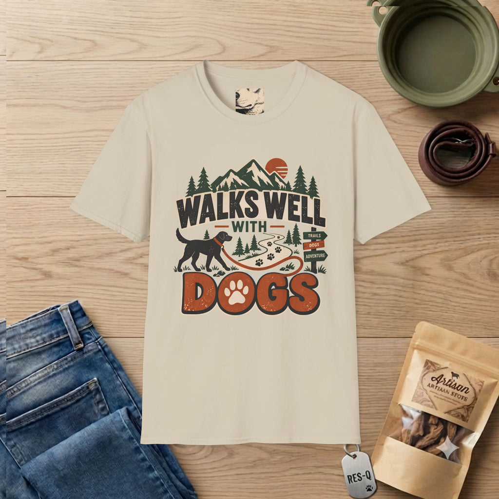 Walks Well Dogs T-Shirt
