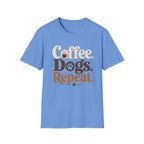 Coffee Dogs Repeat T-Shirt