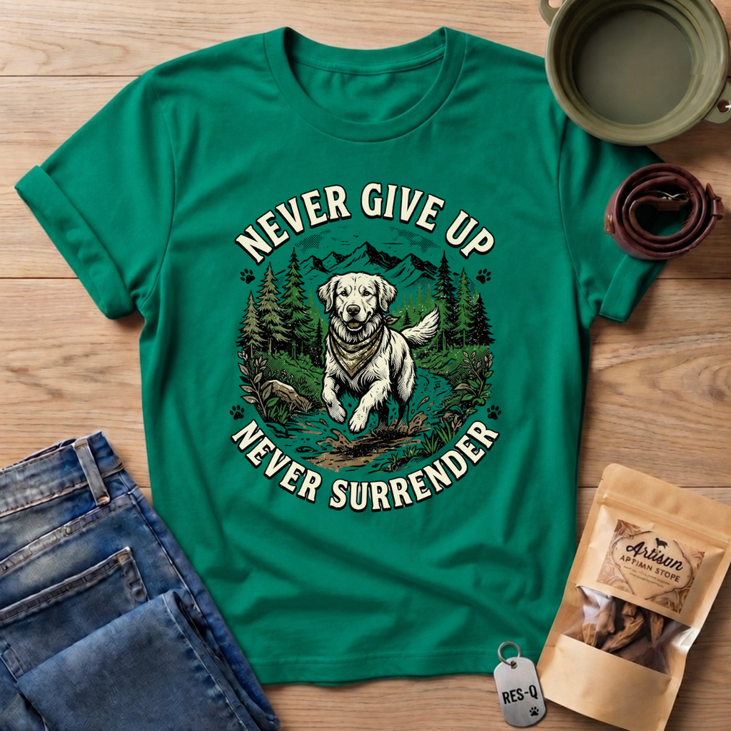 Rugged Never Surrender T-Shirt