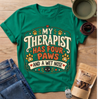 Four Paws Therapist T-Shirt