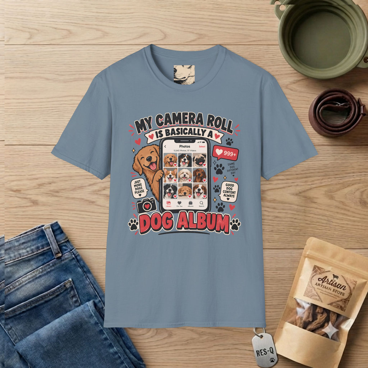 Dog Album T-Shirt