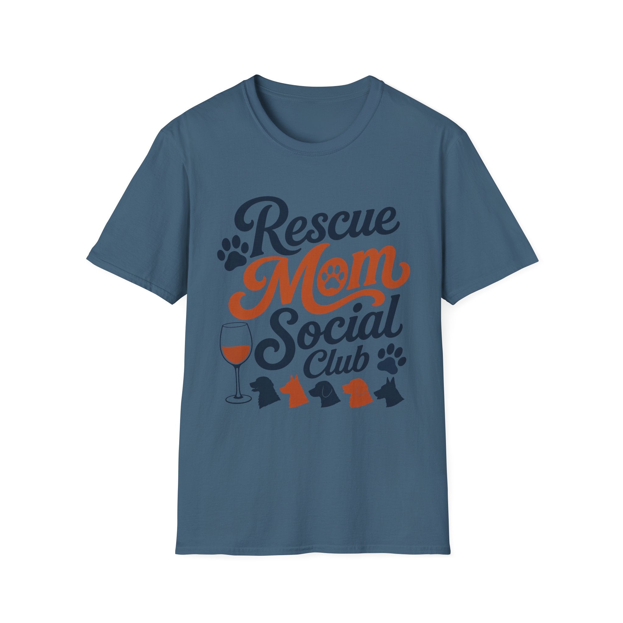 Rescue Mom Social Club T-Shirt