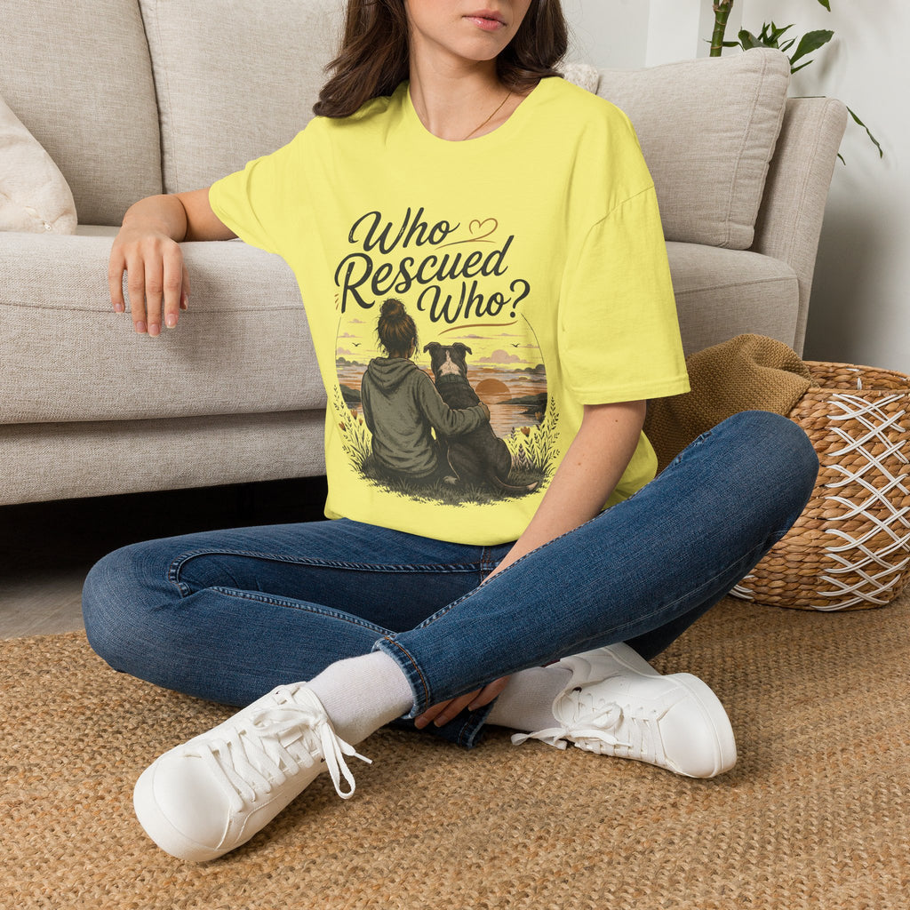 Who Rescued Who T-Shirt