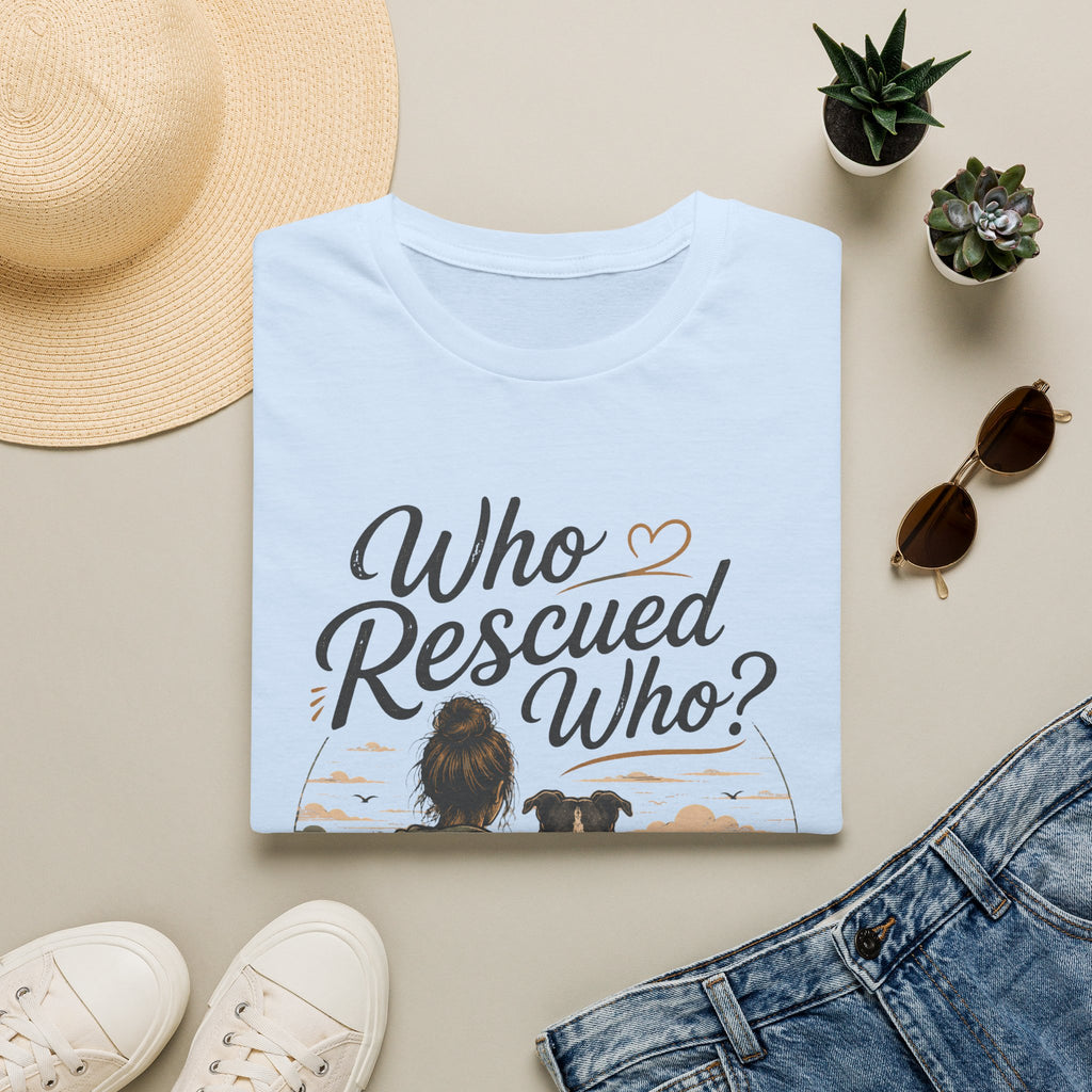 Who Rescued Who T-Shirt