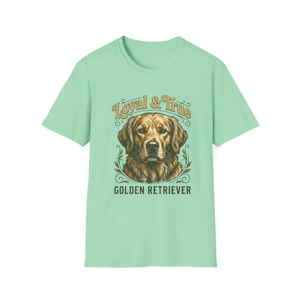 Loyal and True Golden Retriever T-Shirt