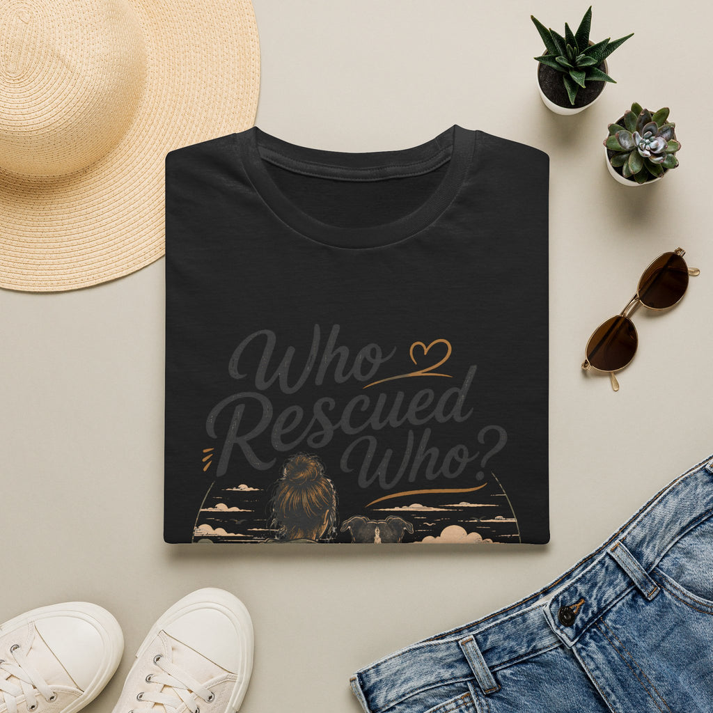 Who Rescued Who T-Shirt