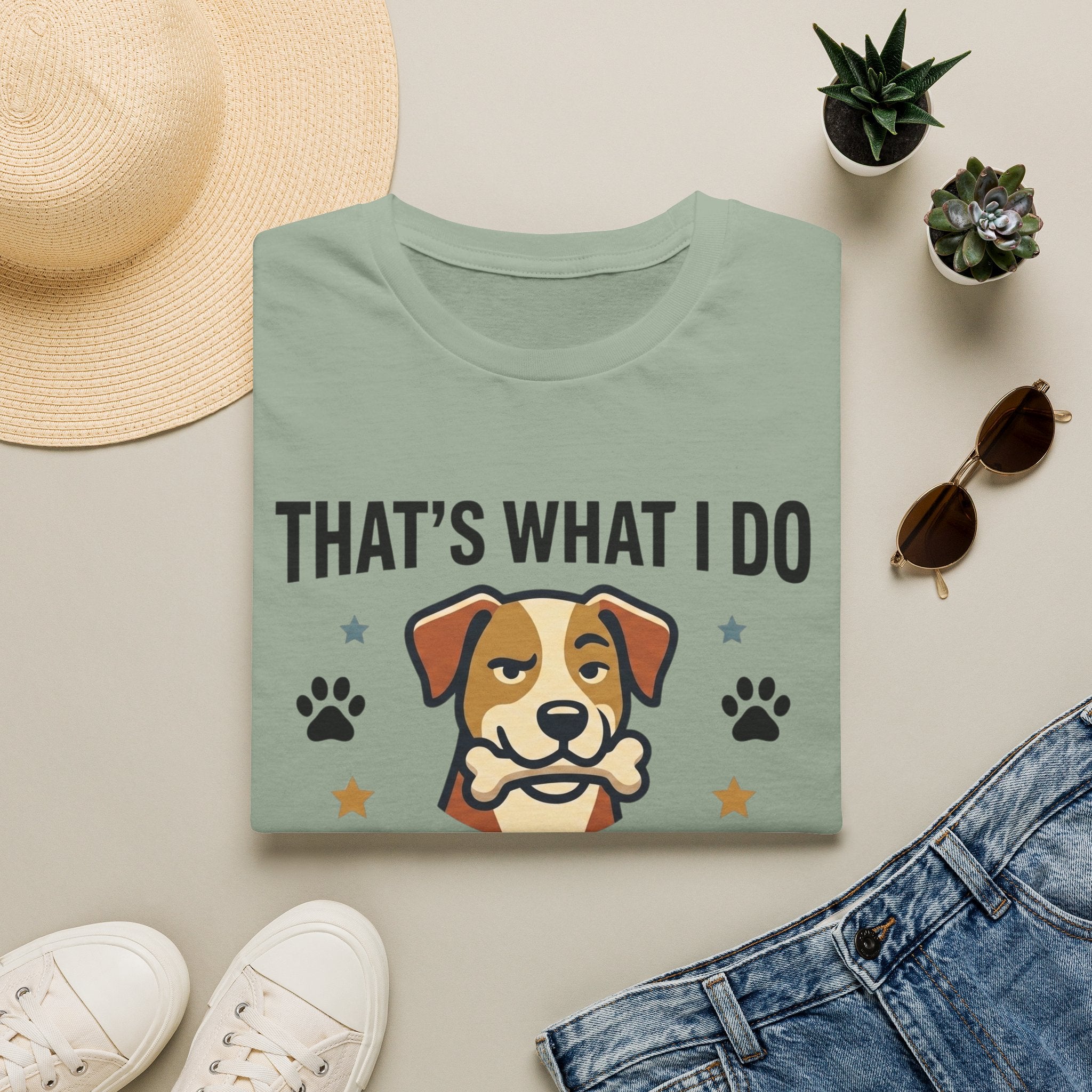 That's What I Do Throw Balls Give Treats Who's A Good Boy T-Shirt