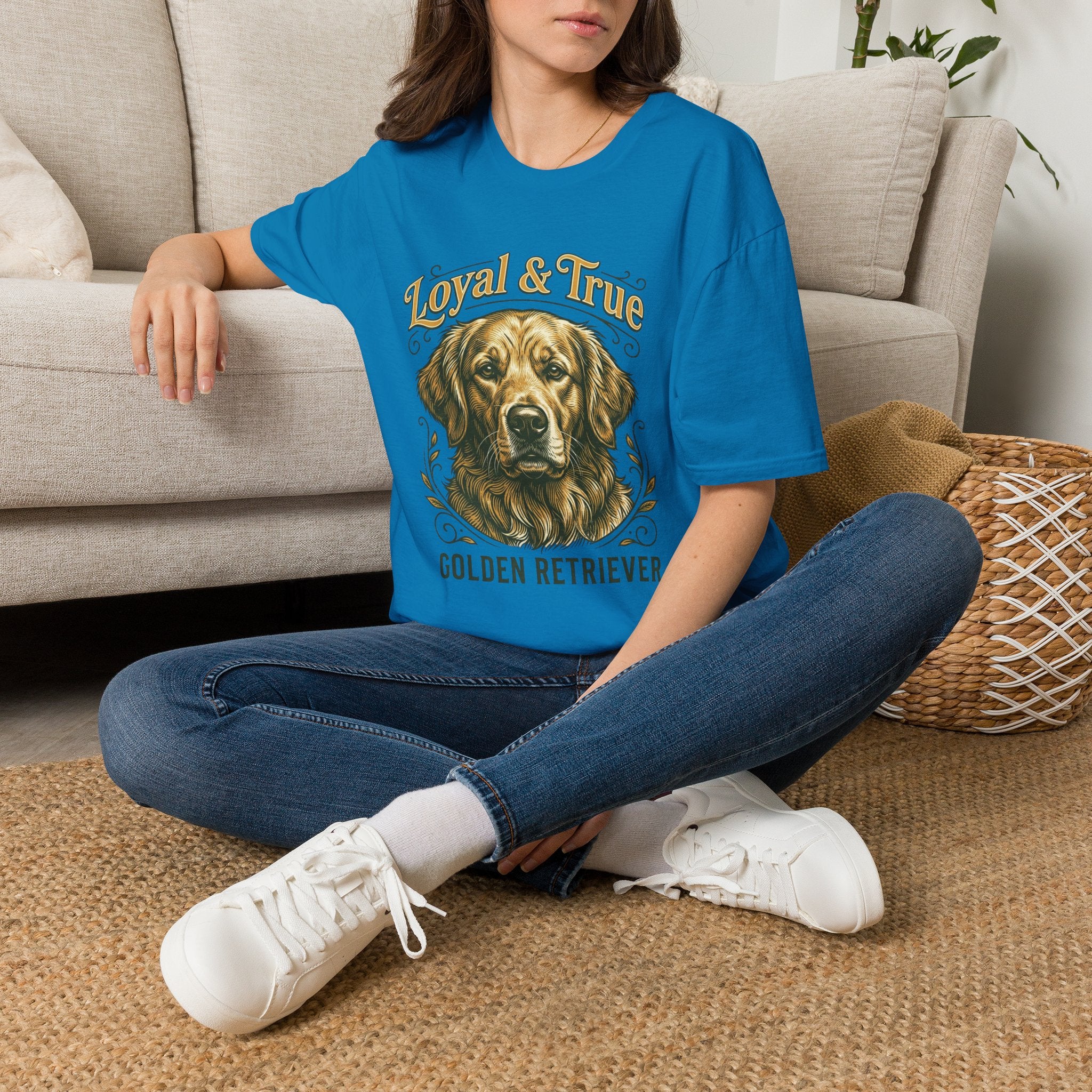 Loyal and True Golden Retriever T-Shirt