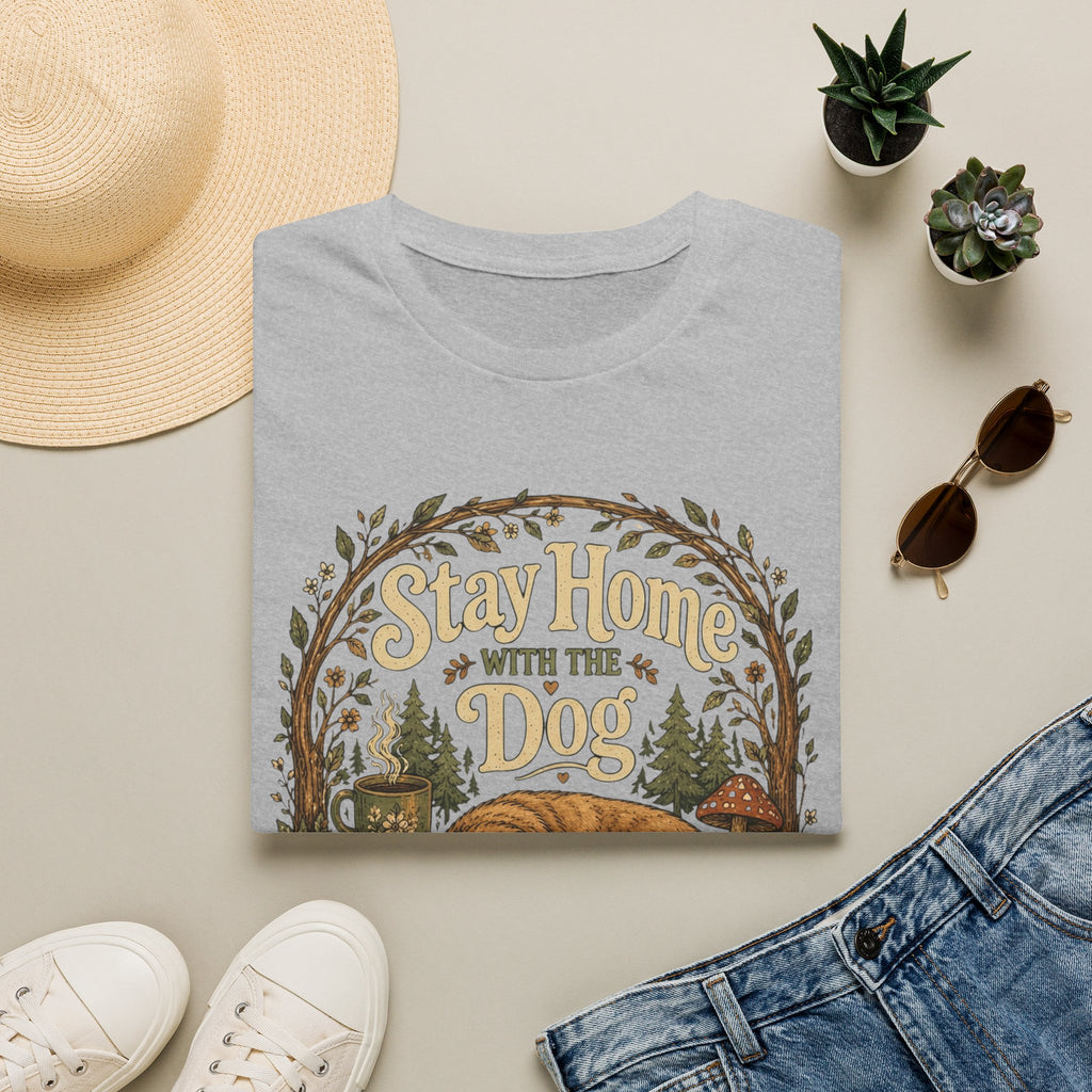 Stay Home With The Dog T-Shirt