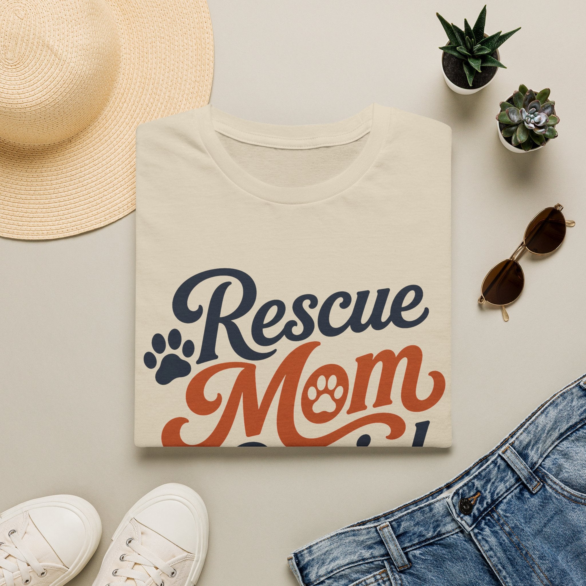 Rescue Mom Social Club T-Shirt