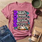 Violet DOGS   T-Shirt