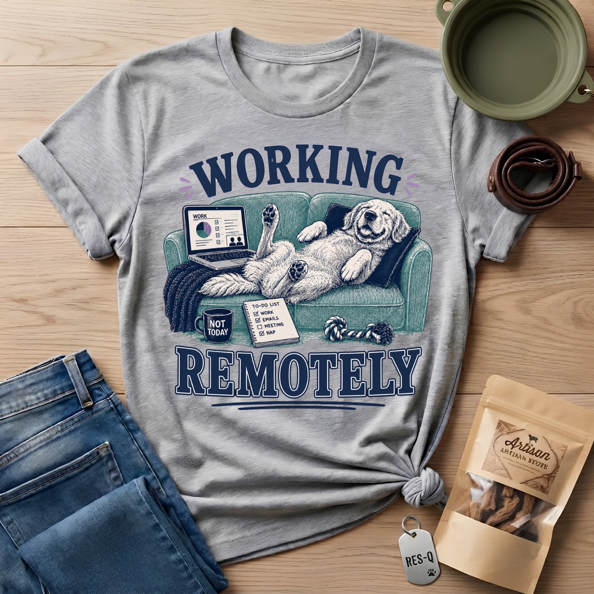 Working Remotely T-Shirt
