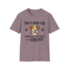 That's What I Do Throw Balls Give Treats Who's A Good Boy T-Shirt