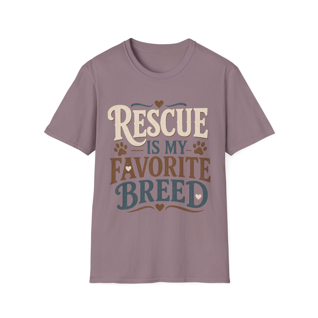 Rescue is My Favorite Breed T-Shirt