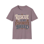 Rescue is My Favorite Breed T-Shirt