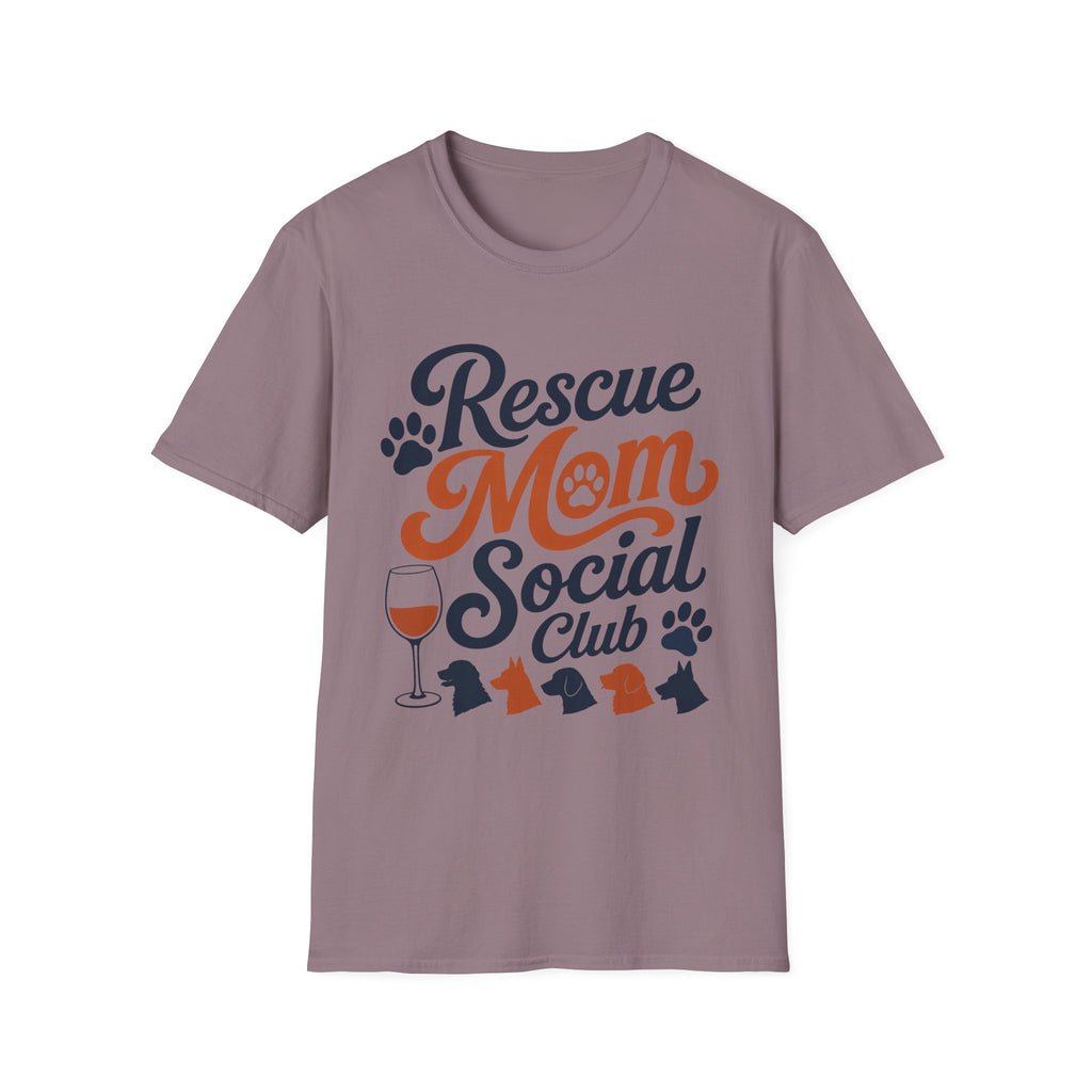 Rescue Mom Social Club T-Shirt