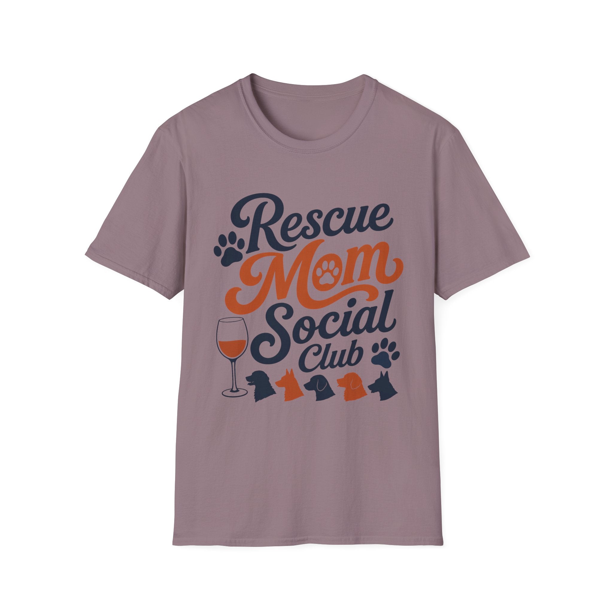 Rescue Mom Social Club T-Shirt