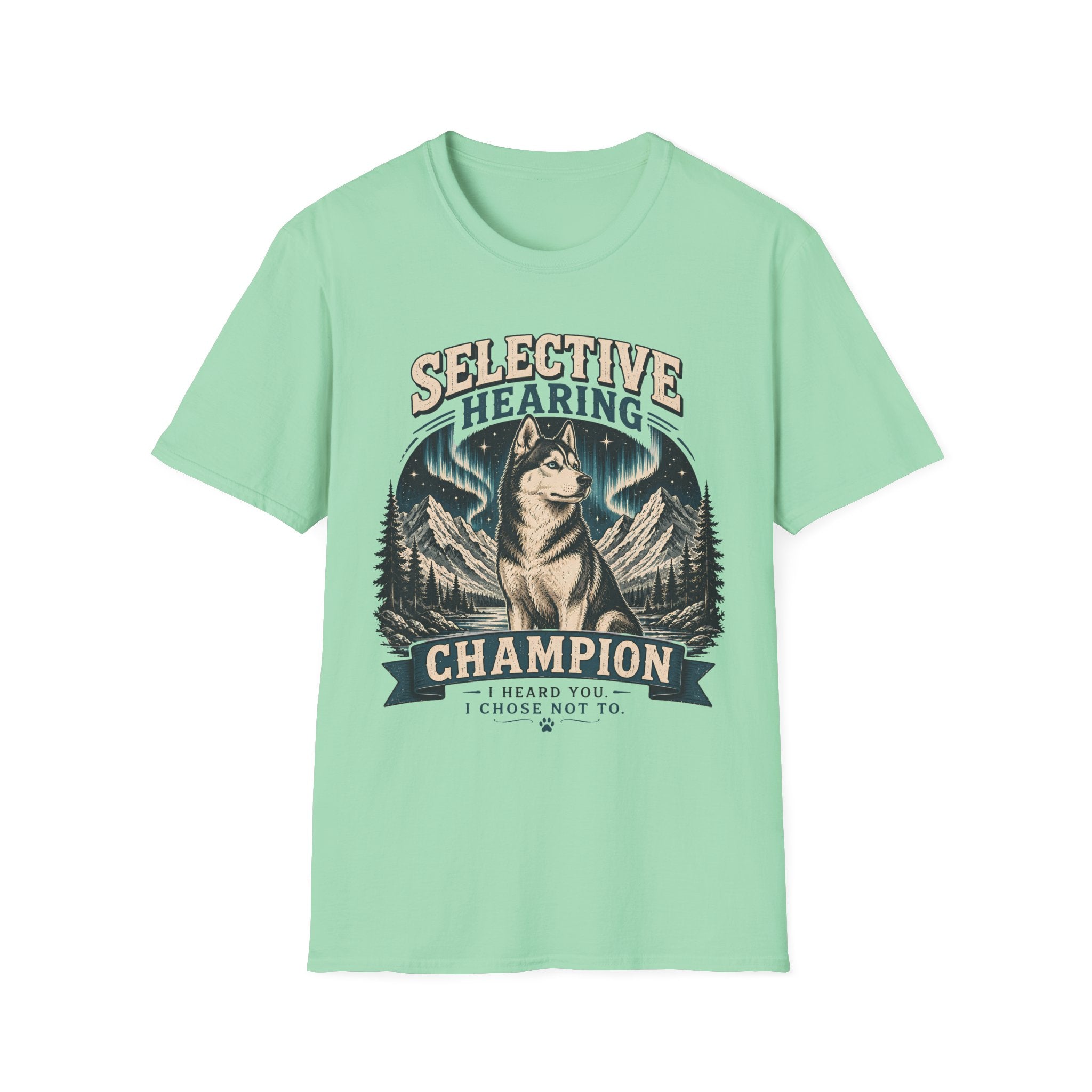 Selective Hearing 2 Dog T-Shirt