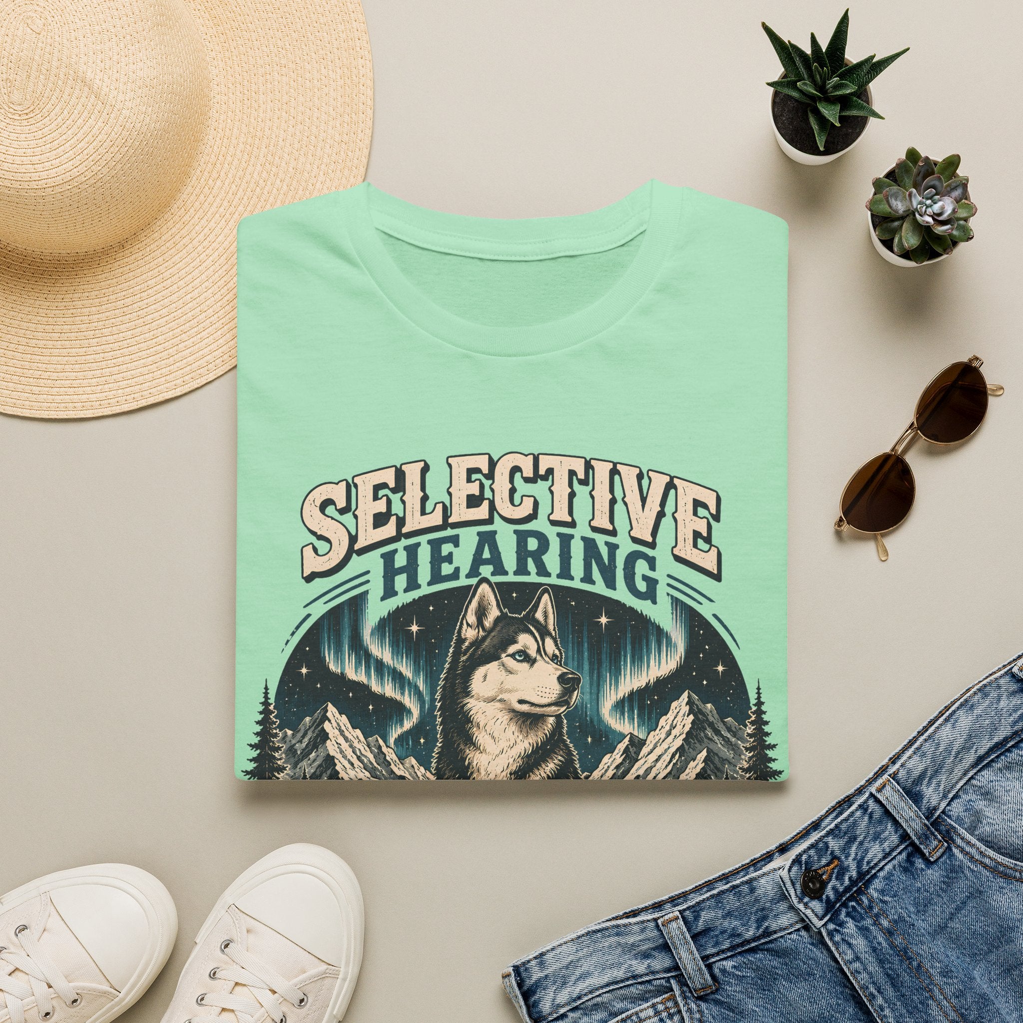 Selective Hearing 2 Dog T-Shirt