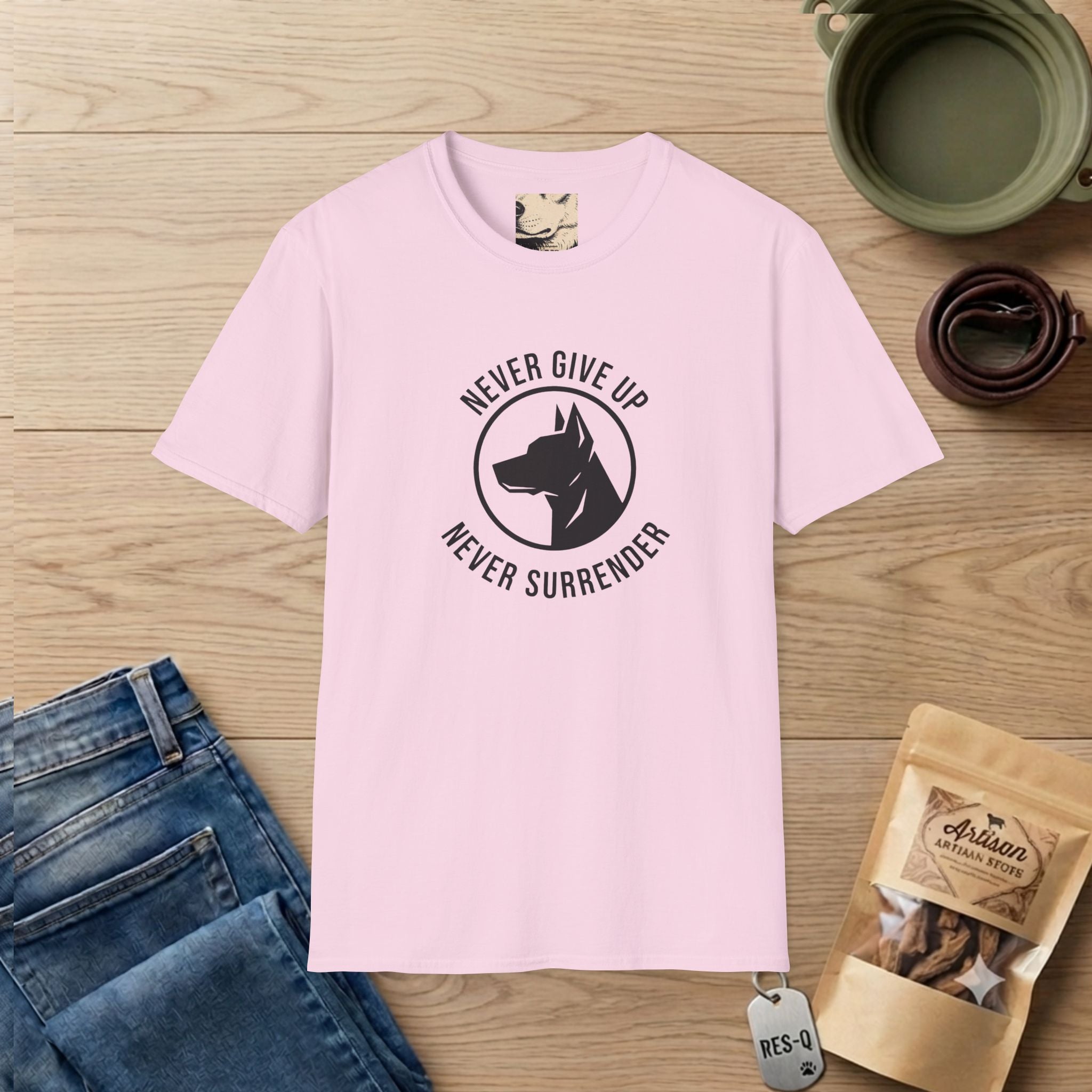Never Give Up Never Surrender T-Shirt