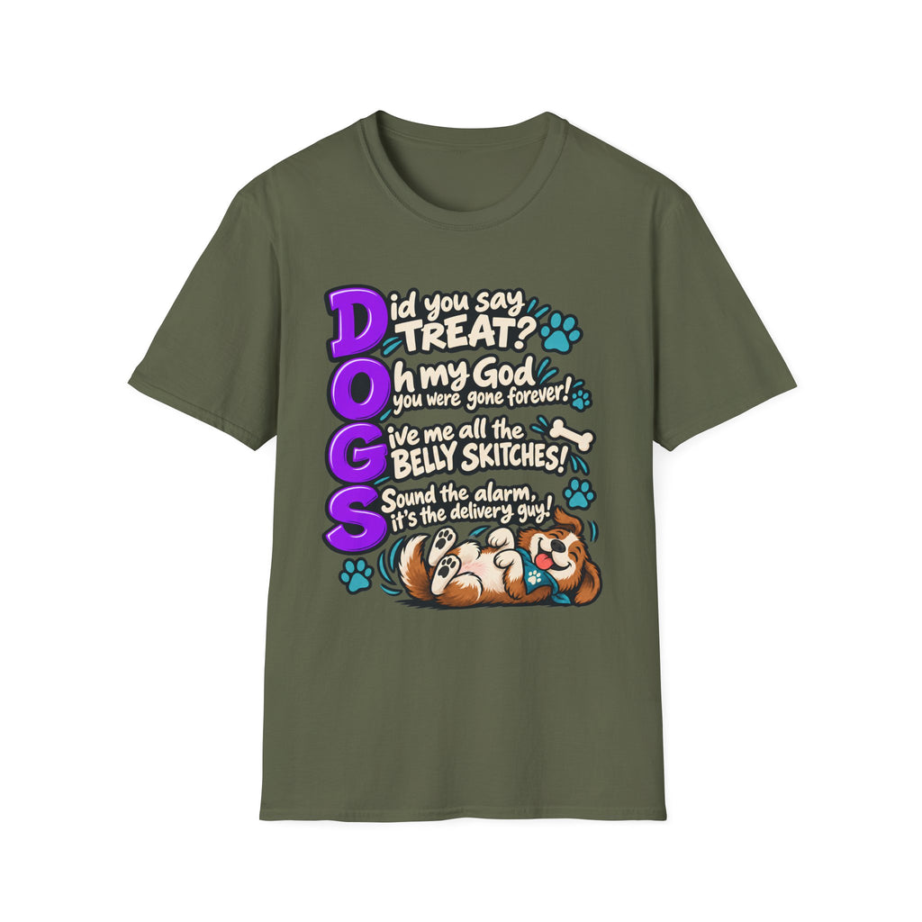 Violet DOGS   T-Shirt