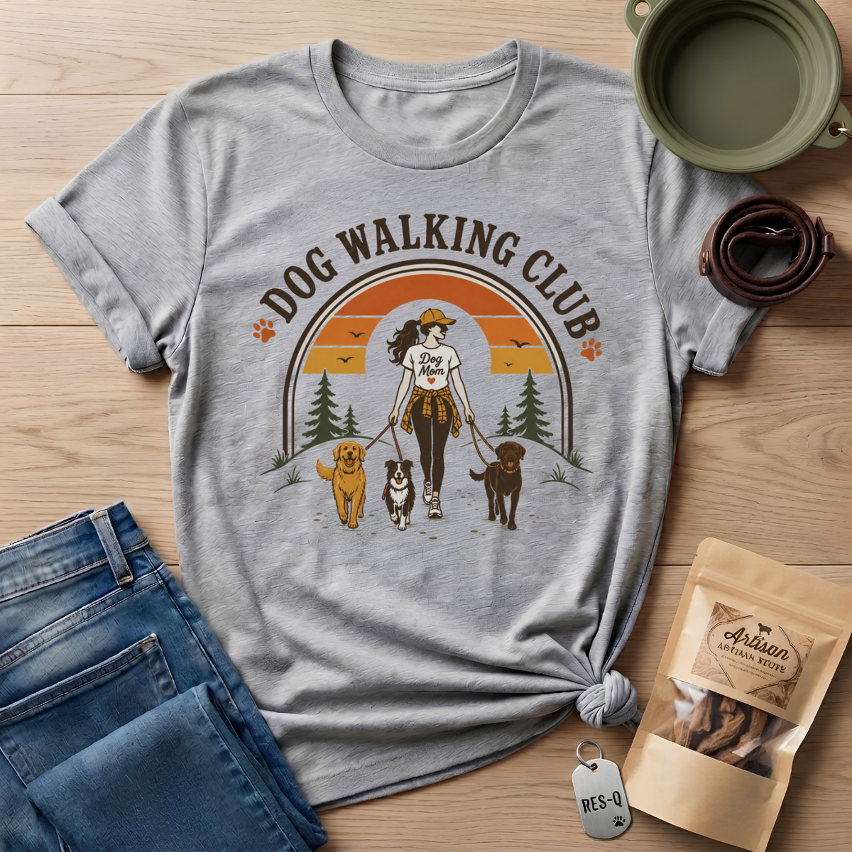 Dog Walking Club T-Shirt